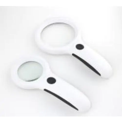 2X / 4X Magnifiers With Plastic Handle Light Loupe, industrial magnifying  glass supplier