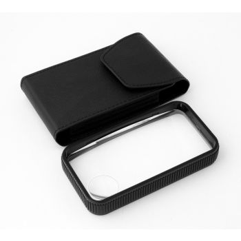 USA made Rectangular handheld hand lens magnifier magnifying dollar bill