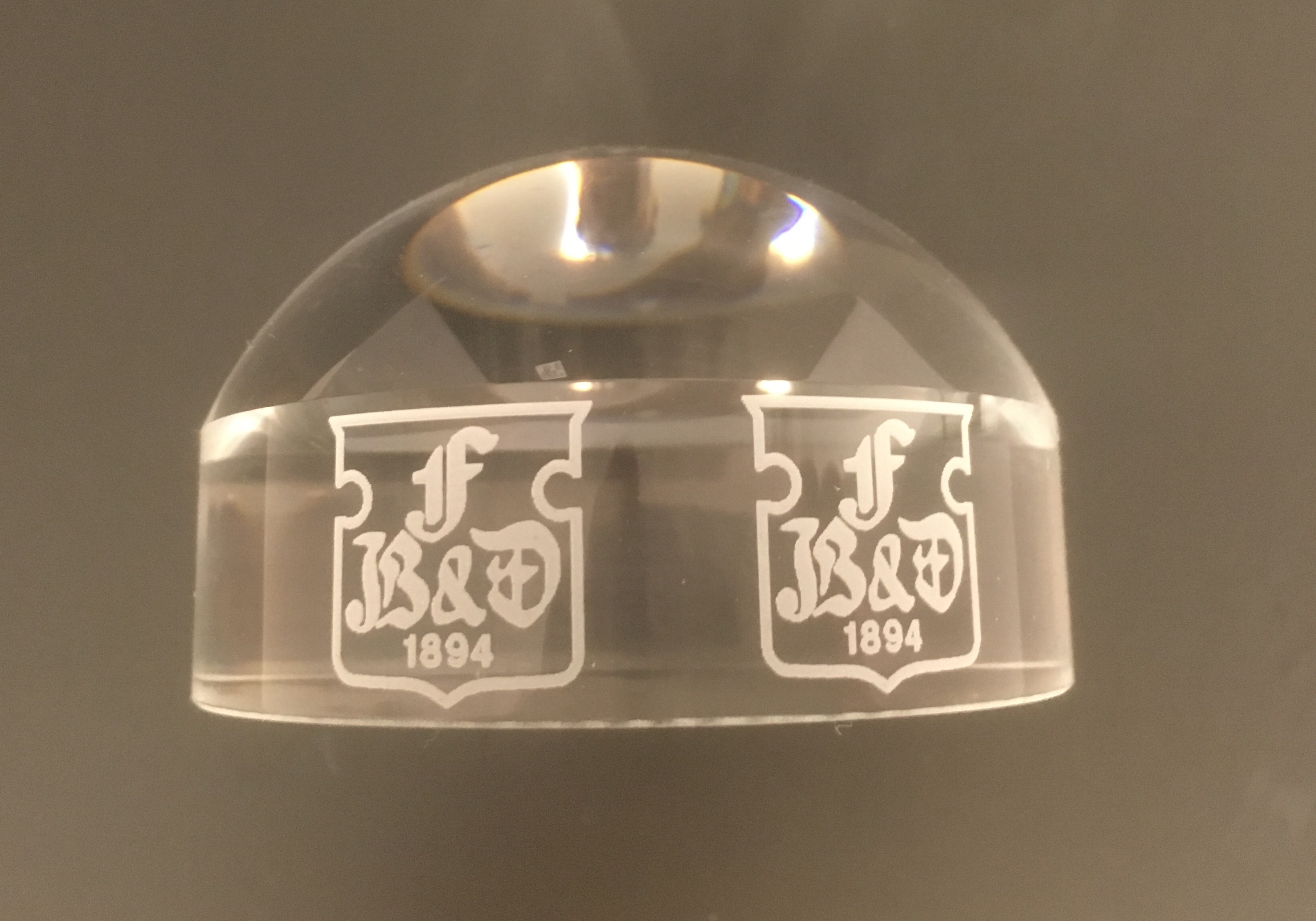 Custom Engraved Dome Magnifiers